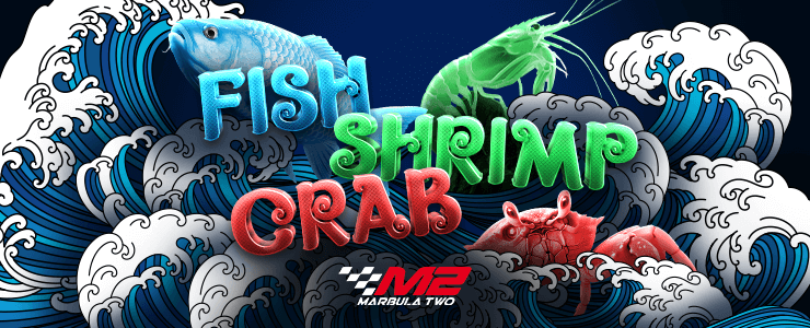 Fish Shrimp Crab Banner